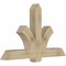 Ekena Millwork Redmond Rough Sawn Timber Gable Bracket, Douglas Fir, 60"W x 38"H x 6"D x 6"F, 15/12 Pitch GBW060X38X0606RED00RDF - alternate 4